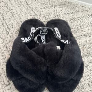 Aldo Fluffy Slippers
